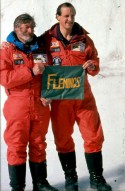 Dr Rod Stables (right) with Lt Col Phil Neame on Ex Darc Star, Everest
