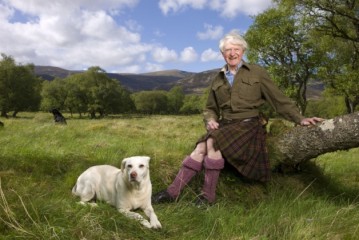 Sir Tommy in a uniform he wore in the Second World War. Picture: John Paul