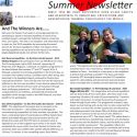 Summer Newsletter 2015